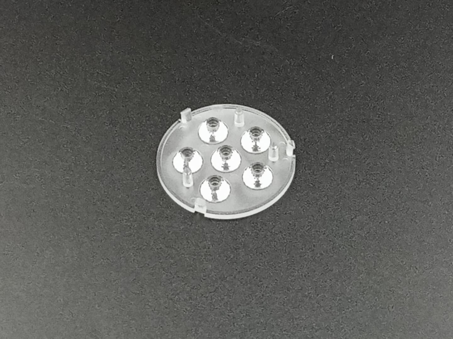 配置2835/3030光源44九合一透鏡52度LED燈具光學透鏡定制