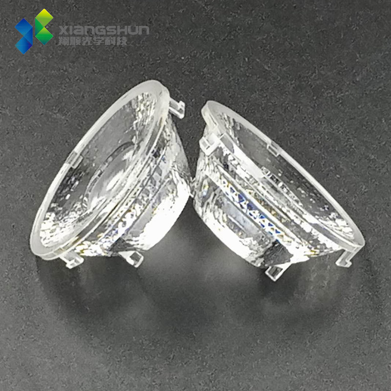 光學透鏡大功率LED透鏡/手電筒戶外透鏡5020透鏡帶卡扣